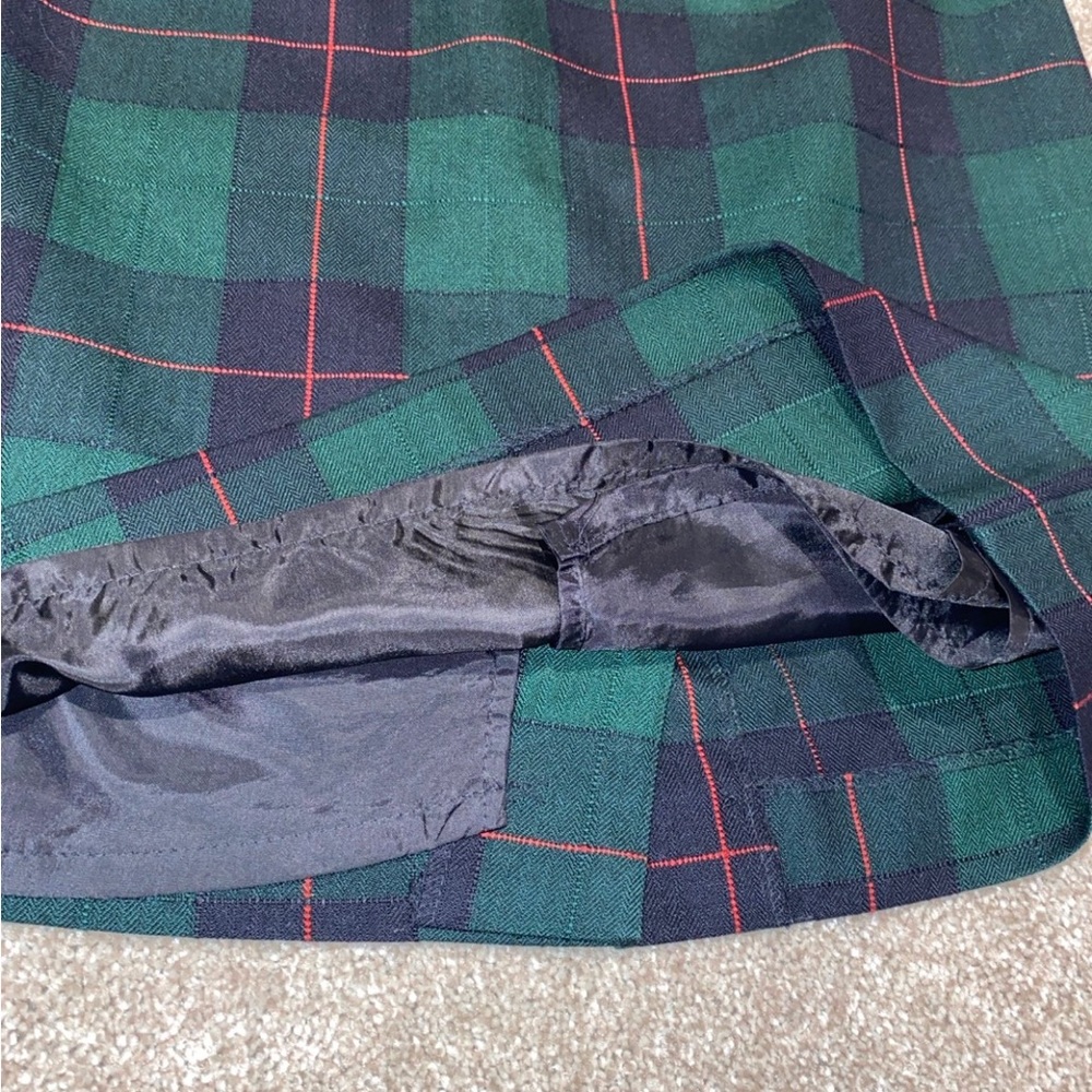 Vintage Daily Habit‎ Plaid Skirt Size 7 - Picture 6 of 8